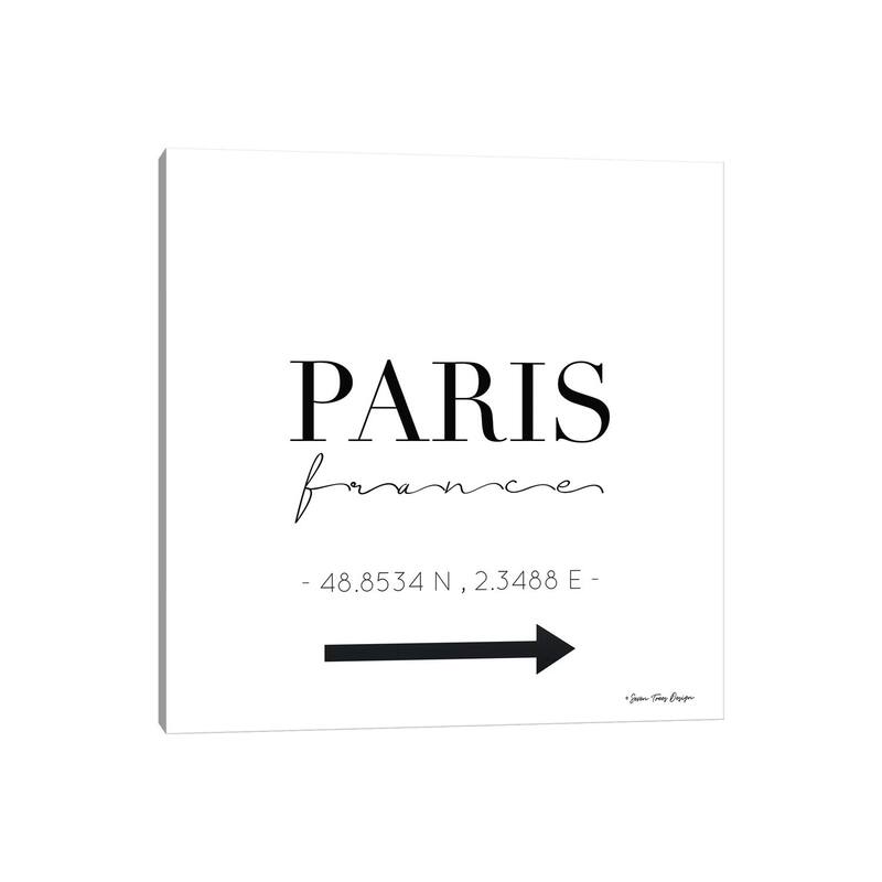 iCanvas "Paris Sign" by Seven Trees Design Canvas Print Bed Bath